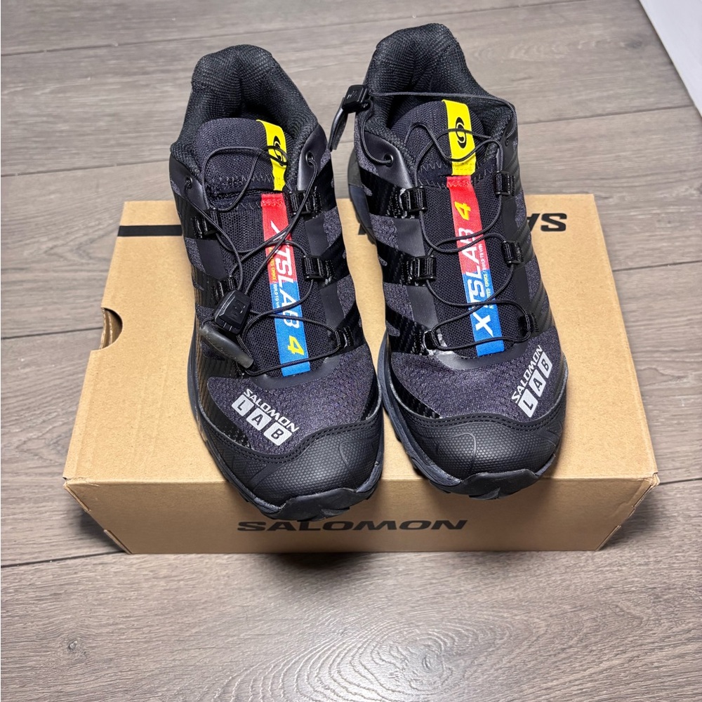 Salomon XT-4 OG Black and Gray Trail Shoes
